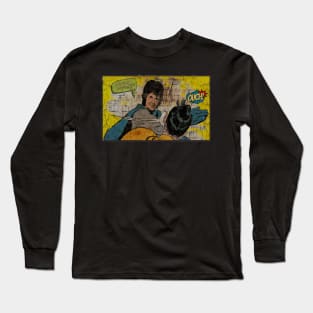 Golden girls slap yellow vintage Long Sleeve T-Shirt